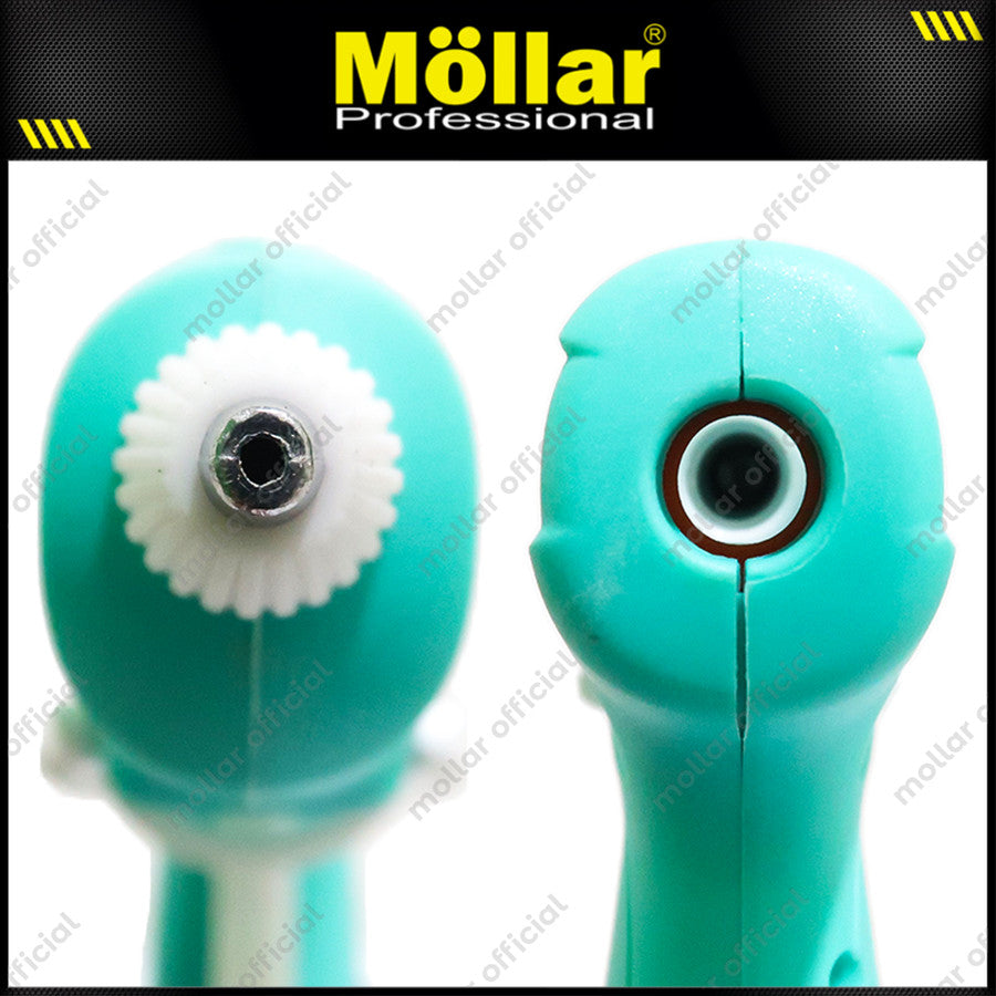 [PAKET] MOLLAR Glue Gun 80 Watt Biru & 7 Pcs Refill Lem Tembak Besar