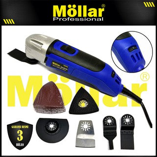 MOLLAR MFT300 Mesin Multi Oskilasi Set 6 pcs / Multi Tools