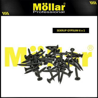 MOLLAR 93-010 Sekrup Gypsum 6 x 1 - 100 pcs