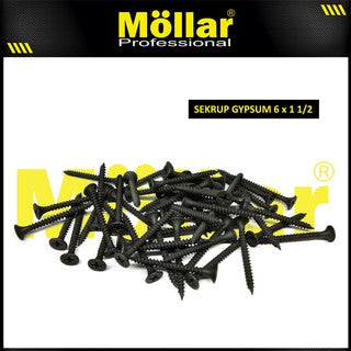 MOLLAR 93-012 Sekrup Gypsum 6 x 1-1/2 - 100 pcs
