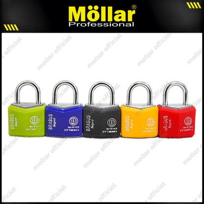 BRABUS Gembok Koper Warna 20 mm Set 5 pcs