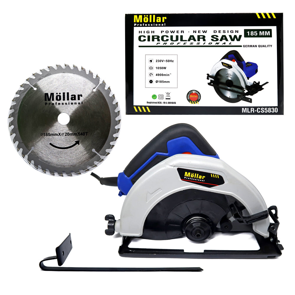 MOLLAR CS5830 Mesin Gergaji Sirkel Listrik 7" / Circular Saw