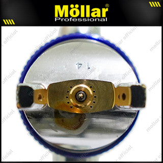 MOLLAR H827 Spray Gun HVLP Tabung Aluminium / Semprotan Cat
