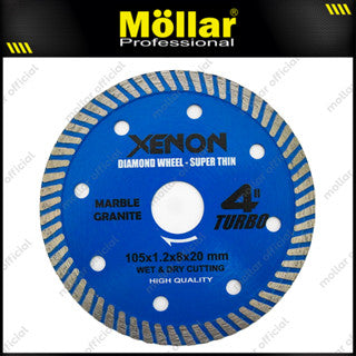 XENON Mata Potong Keramik Turbo 4" / Diamond Wheel Blue Super Thin
