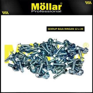MOLLAR 93-004 Baja Ringan 12 x 3/4 - 100 pcs