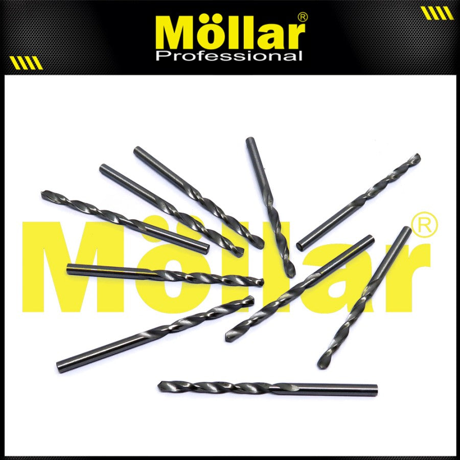 MOLLAR Mata Bor Besi HSS Putih 4 mm