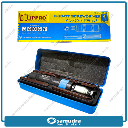 LIPPRO 138M-5 Obeng Ketok Set 5 pcs Box Kaleng