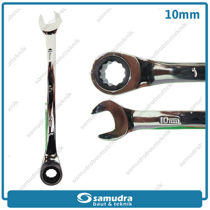 ATS Kunci Ring Pas Ratchet 10 mm