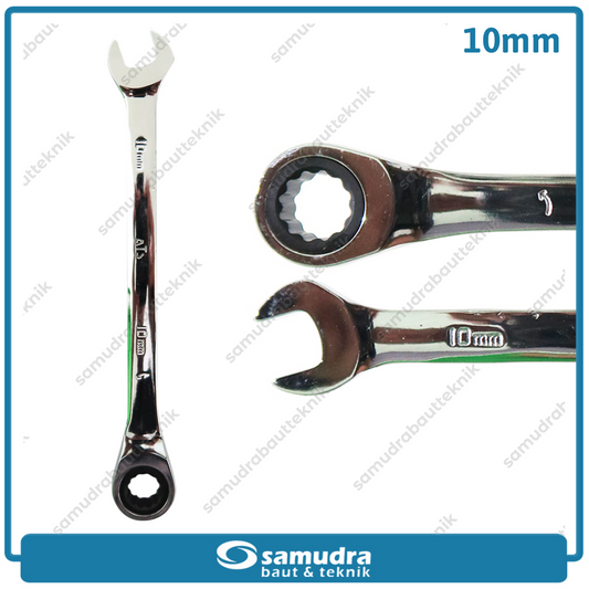 ATS Kunci Ring Pas Ratchet 10 mm