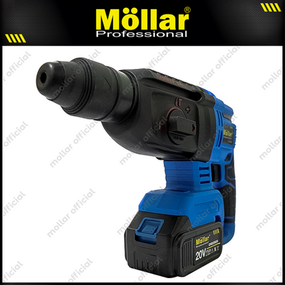 MOLLAR CHD20826 Mesin Bor Bobok SDS Plus Baterai 20V / Cordless Rotary Hammer
