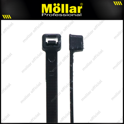 MOLLAR KT-25100 Kabel Ties 2.5x100 mm Hitam