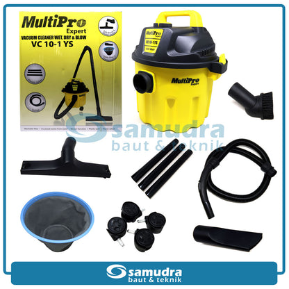 MULTIPRO INA-VC10-1YS Wet & Dry Vacuum Cleaner 10 L