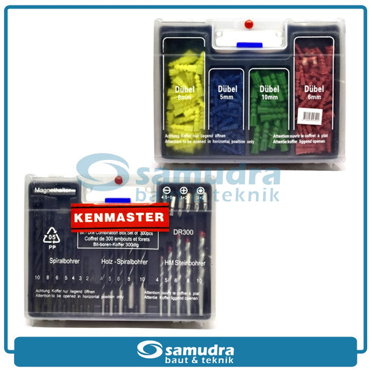 KENMASTER MATB-001 Mata Bor Set Kombinasi Fisher C-3001