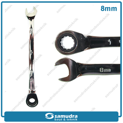 ATS Kunci Ring Pas Ratchet 8 mm