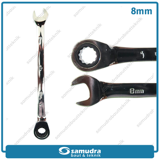 ATS Kunci Ring Pas Ratchet 8 mm