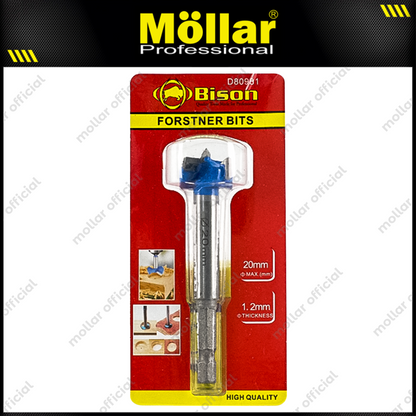 BISON D80981 Mata Bor Kayu Engsel Sendok 20 mm / Forstner Bit