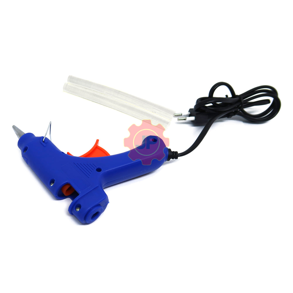 [PAKET] JP Glue Gun 10 Watt & LIPPRO Refill Lem Tembak Lilin Bakar Kecil