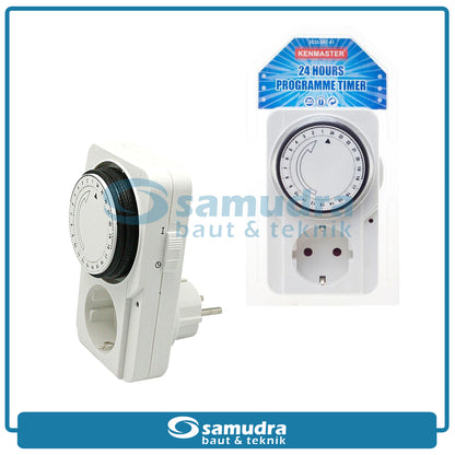 KENMASTER STKA-060 Stop Kontak Timer 1 Lubang TS-MD3