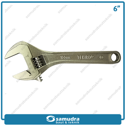 TEKIRO WR-AD1959 Kunci Bago 6" New Tipe EU / Kunci Inggris