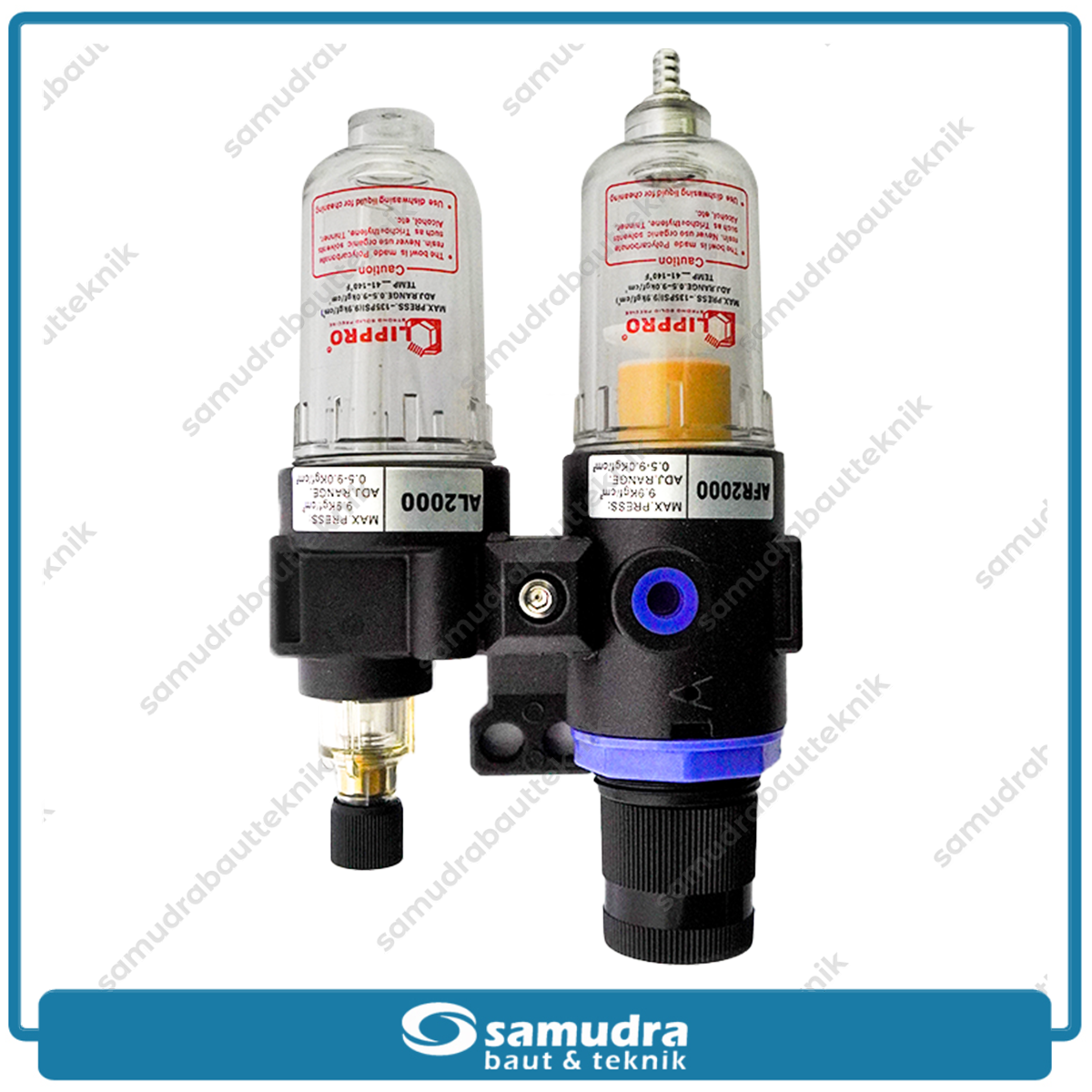 LIPPRO 9571AFC-14S Mini Air Filter Control Unit Kompresor Angin Double