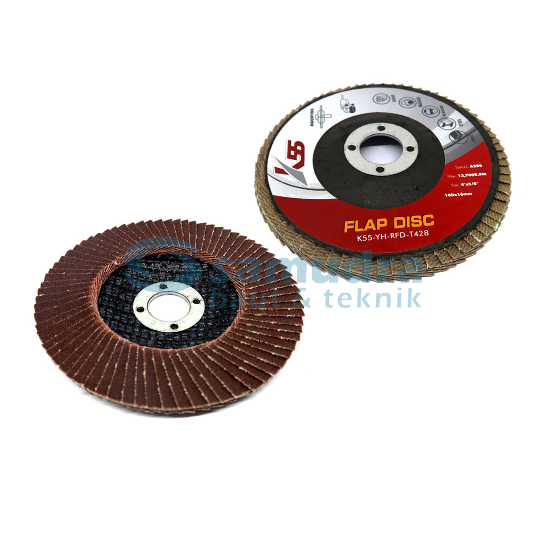 K55 K55-YH-RFD-T428 Amplas Susun No. 280 / Flap Disc
