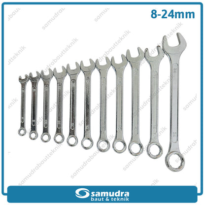 DIAMOND-GC Kunci Ring Pas Set 11 pcs (8-24 mm)