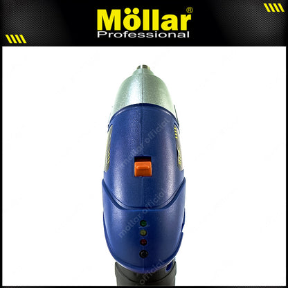 MOLLAR CDS014 Mesin Obeng Baterai 4.8V Aksesoris Set / Cordless Screwdriver
