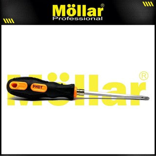 HDT JH27-818 Obeng 2 Way Gagang Karet 145 mm