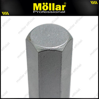 MOLLAR MLR-650113 Kunci L Set Pendek Flat 9 Pcs 1.5-10 mm