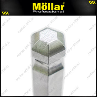 MOLLAR MLR-430200 Kunci L Set Panjang Ballpoint 9 Pcs 1.5-10 mm