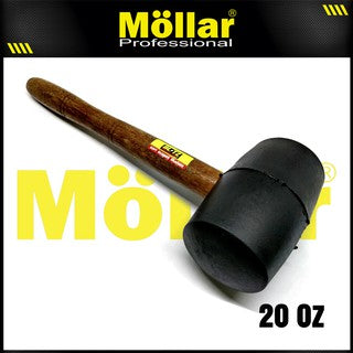 BLITZ Palu Karet Gagang Kayu 20 oz