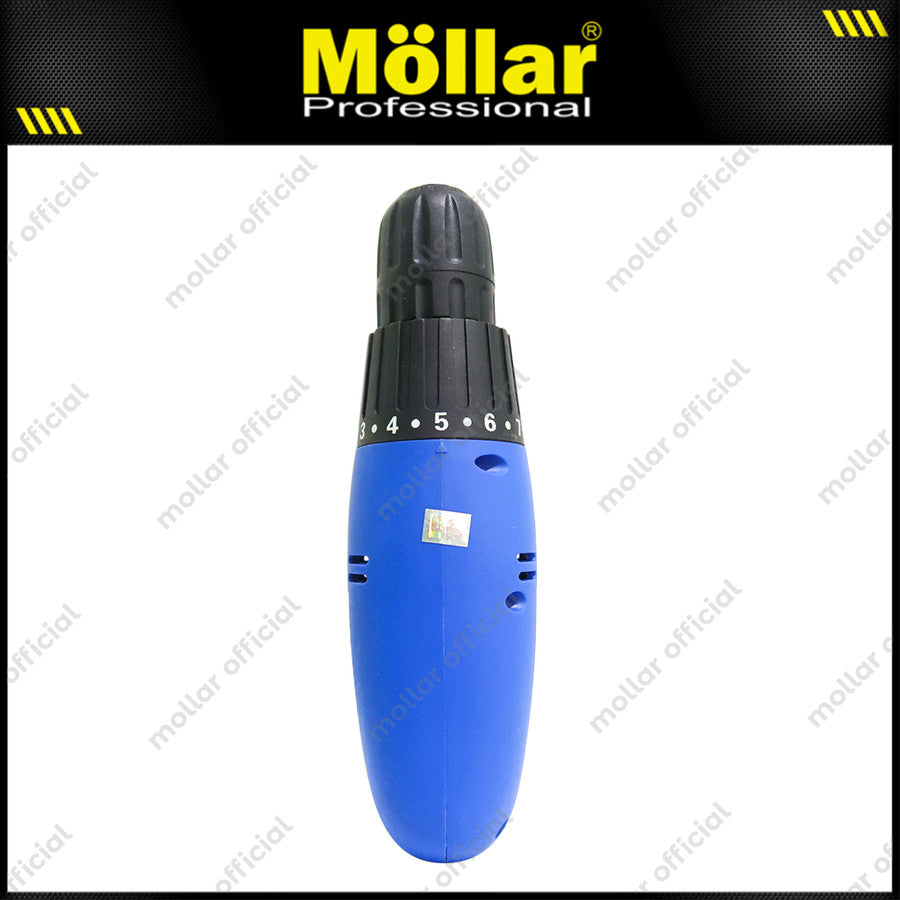 MOLLAR EDT300 Mesin Bor Listrik Obeng Torsi Torque Drill 10mm 300 Watt