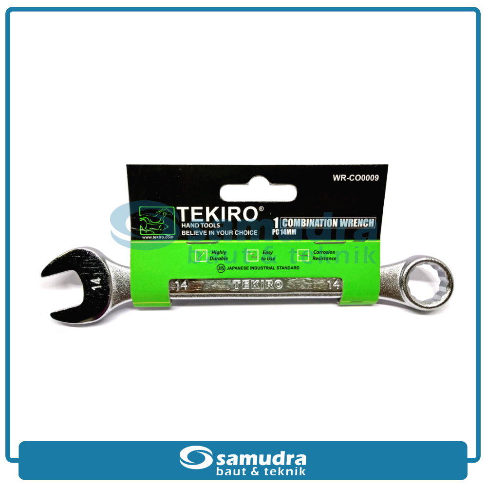 TEKIRO WR-CO0009 Kunci Ring Pas 14 mm