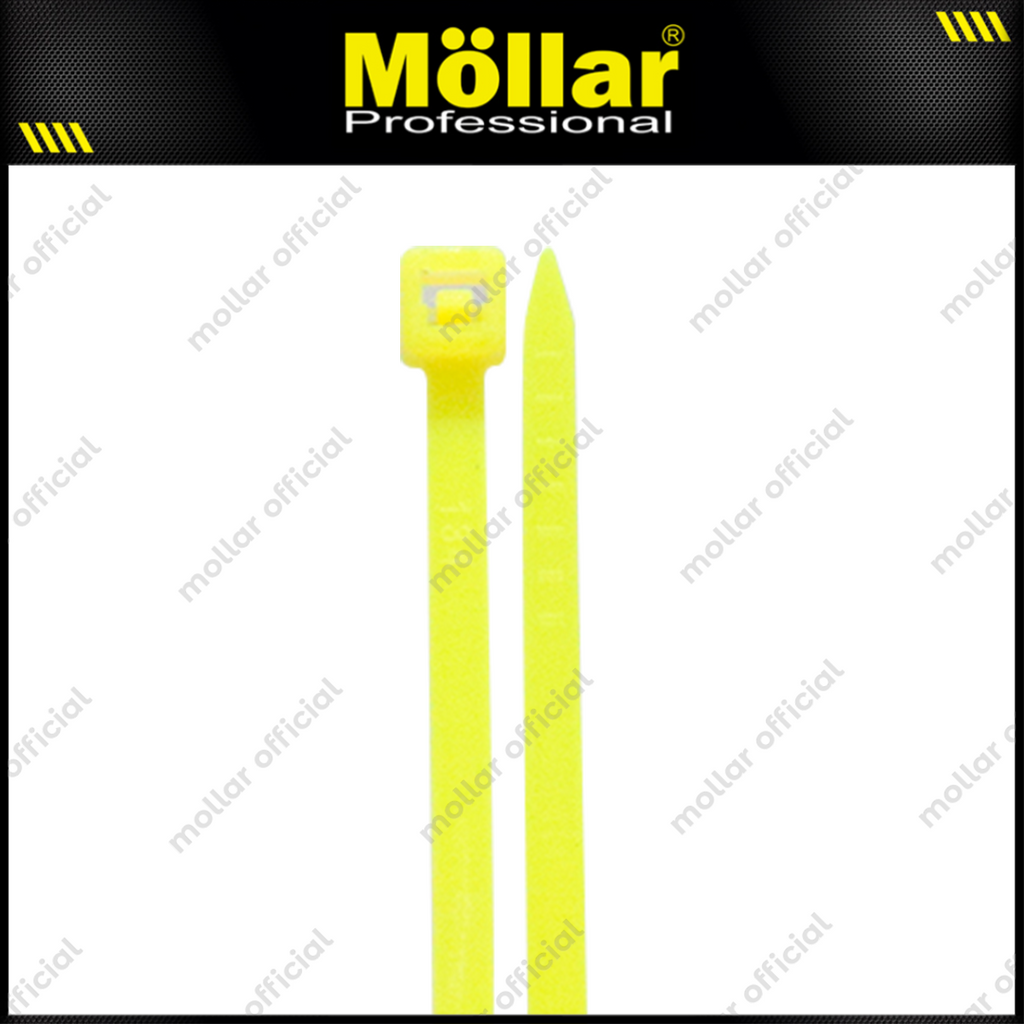 MOLLAR KT-25200 Kabel Ties 2.5x200 mm Kuning