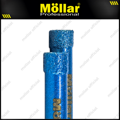 MOLLAR D80990 Mata Bor Granit 8 mm Set 2 pcs / Diamond Core Bit