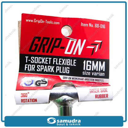 GRIPON 88-016 Kunci Sok T Busi Fleksibel Chrome 16 mm