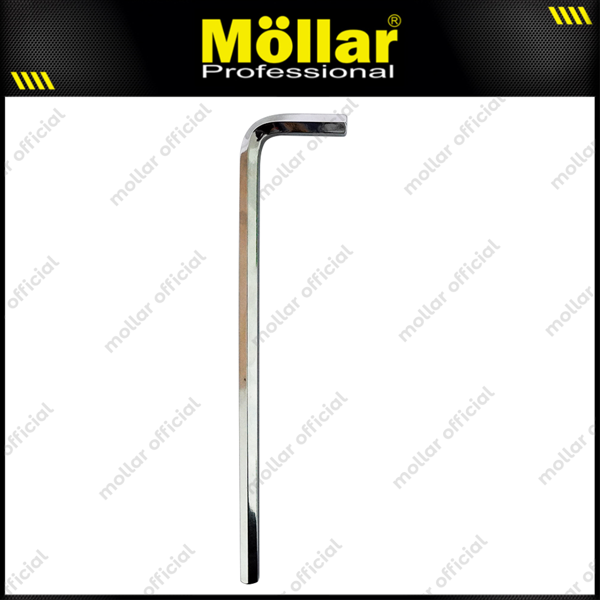 MOLLAR L-HL8M Kunci L Panjang Flat 8 mm
