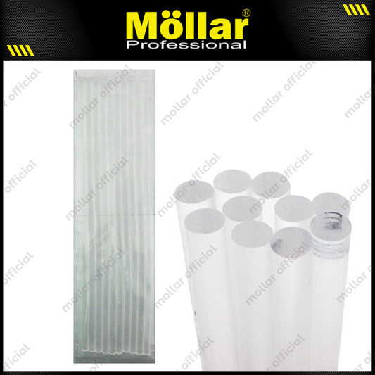 MOLLAR Isi Ulang Lem Tembak Kecil Panjang 30 cm Set - 10 pcs