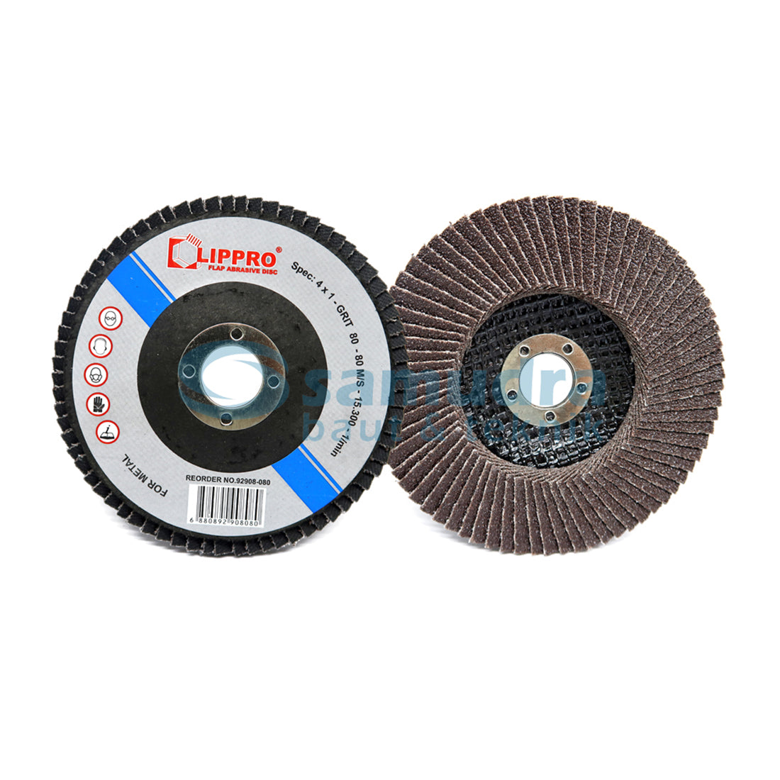 LIPPRO 92908-080 Amplas Susun No. 80 / Flap Disc