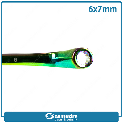 GRIPON 18-850 Kunci Ring Titanium 6x7 mm