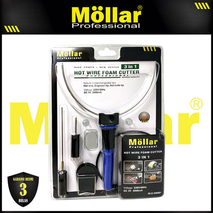 MOLLAR EFC31 Alat Potong Gabus Listrik / Styrofoam Wire Cutter
