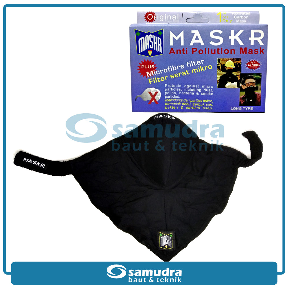 MASKR Long Non Carbon Masker Anti Debu Polusi