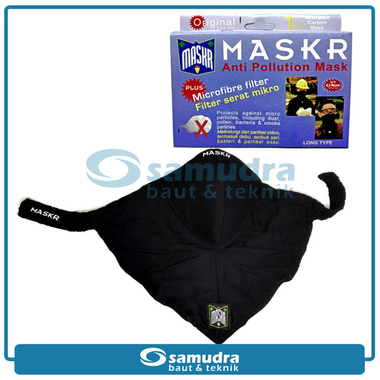 MASKR Long Non Carbon Masker Anti Debu Polusi