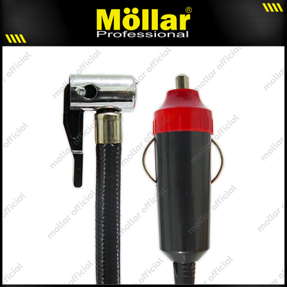 [PAKET] XENON Kompresor Angin Mini Pompa Ban Mobil & Adaptor 12V 5A