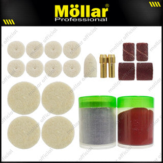 MOLLAR AFMG72 Aksesoris Mesin Mini Grinder Set 72 pcs / Rotary Tools