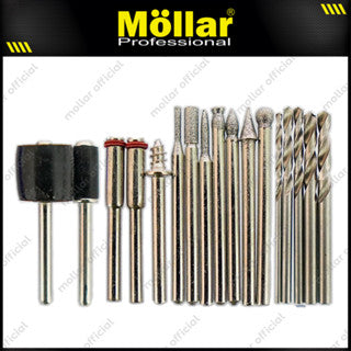 MOLLAR AFMG186 Aksesoris Mesin Mini Grinder Set 186 pcs / Rotary Tools