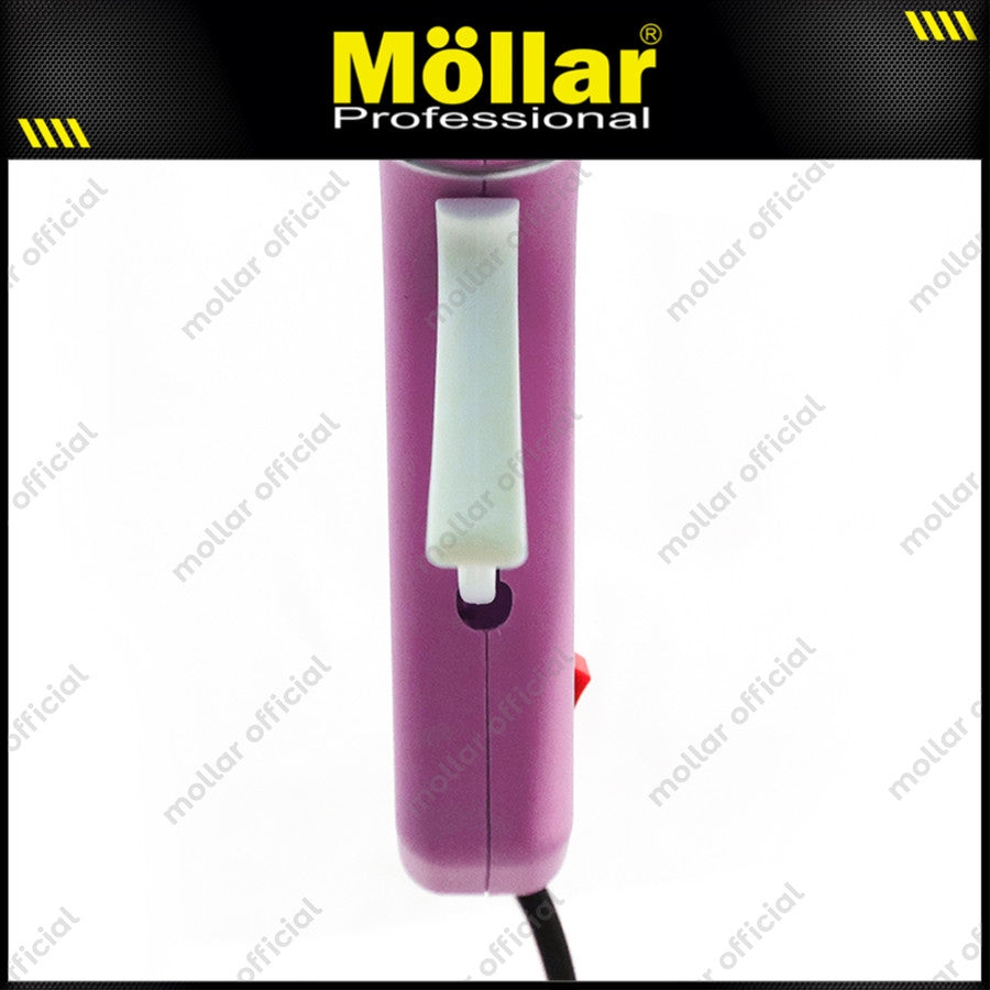 MOLLAR Mesin Lem Tembak Kecil 20 Watt / Glue Gun - Pink
