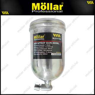 MOLLAR F75G Spray Gun Tabung Atas / Semprotan Cat