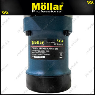 MOLLAR HD810 Mesin Bor Jack Hammer Hexagon 900 Watt / Demolition Hammer