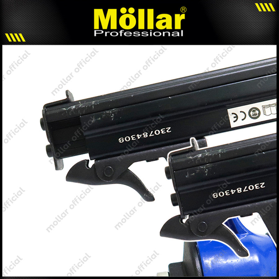 MOLLAR 1022JA Mesin Staples Tembak Angin Air Stapler Gun 10 - 22 mm